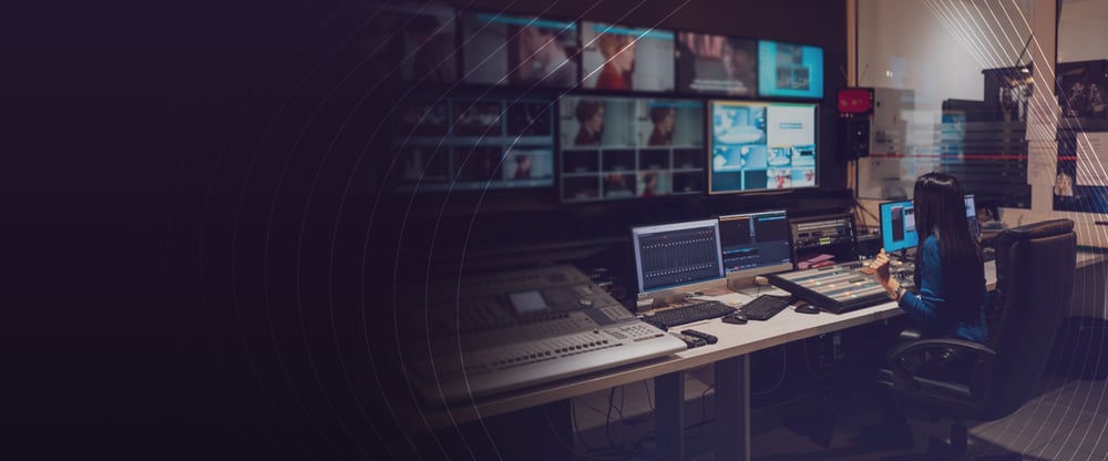 Studio for broadcasters