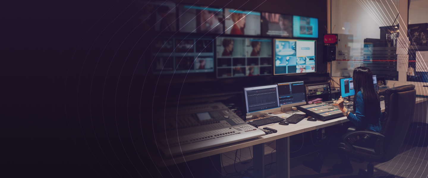 Studio for broadcasters